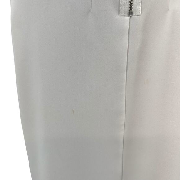 Vince Laser-cut Sleeveless Turtleneck Top Blouse New Buff White Size Large - Picture 13 of 13